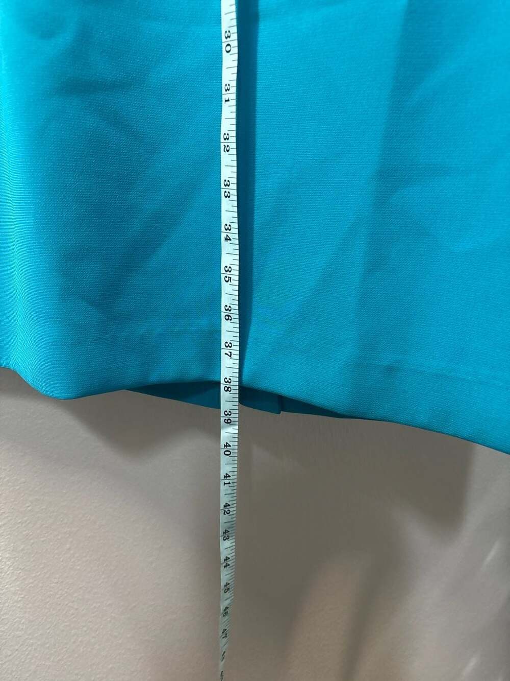 Jones Studio Separates Teal Blue Sleeveless Lined Sheath Dress Size 8 - Picture 5 of 9